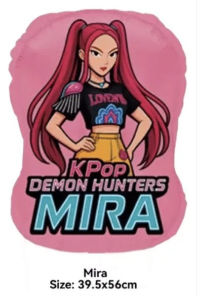 Фолиев балон Mira K-Pop Demon Hunters – 39,5 х 56 см
