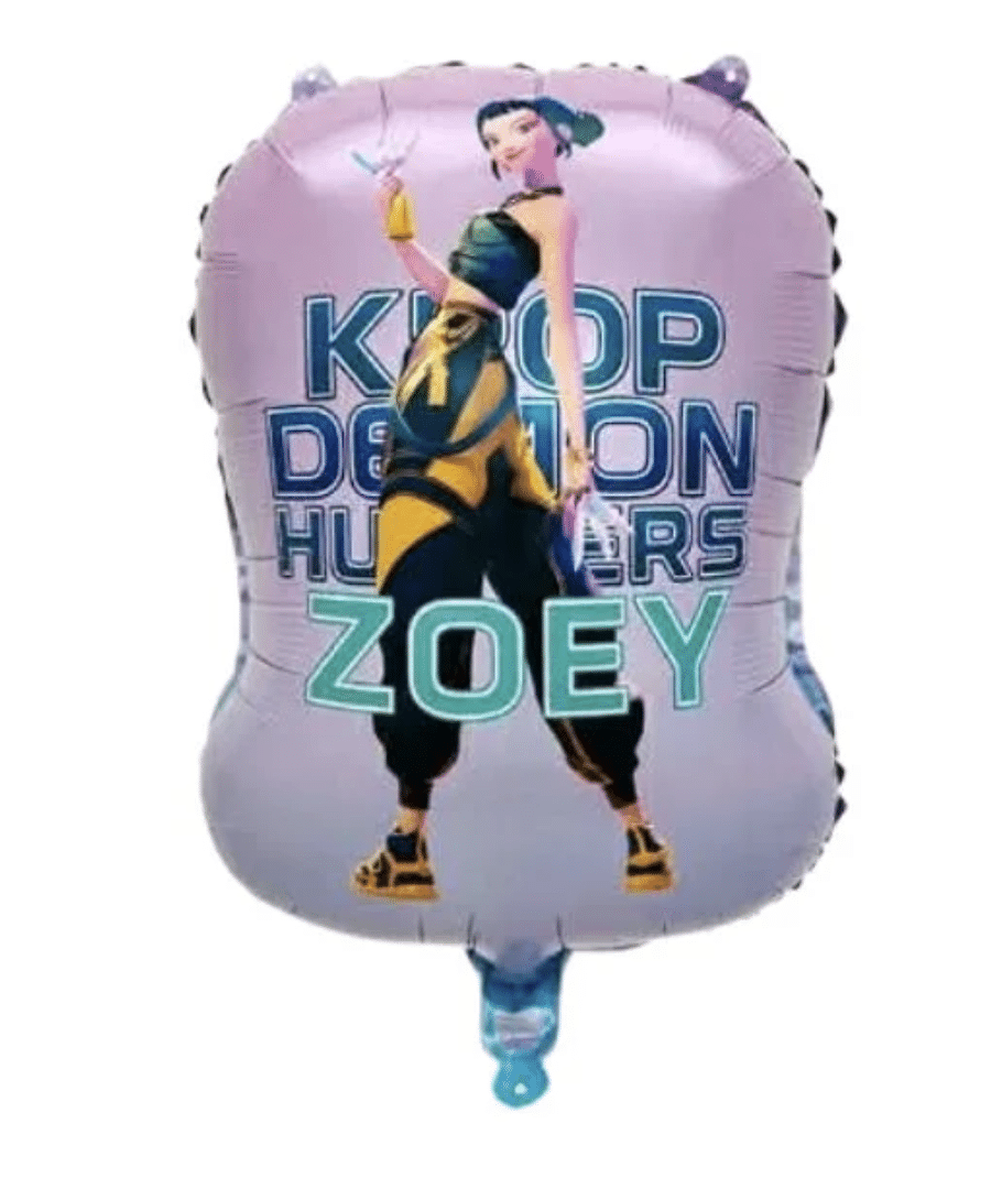 Фолиев балон Zoey K-Pop Demon Hunters – 39,5 х 56 см