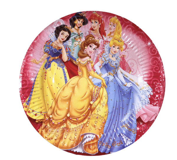 Парти чинии "Принцеси" ( Disney Princess) - 10 броя - 23 см