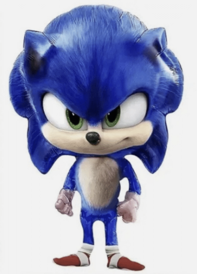 Соник (Sonic) фолио балон – 68 см
