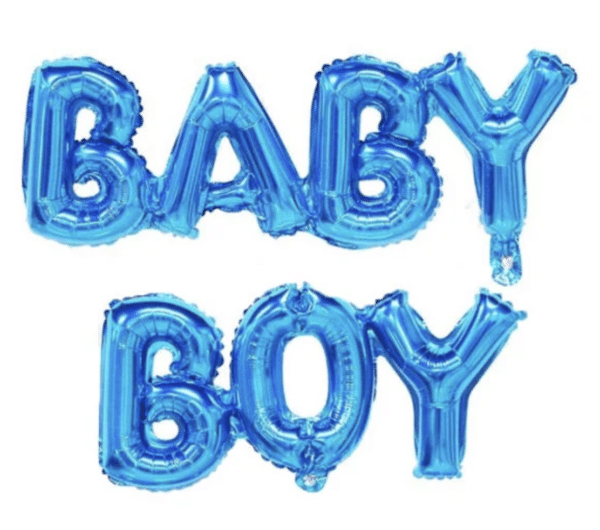 Балони за бебешко парти „ Baby Boy“