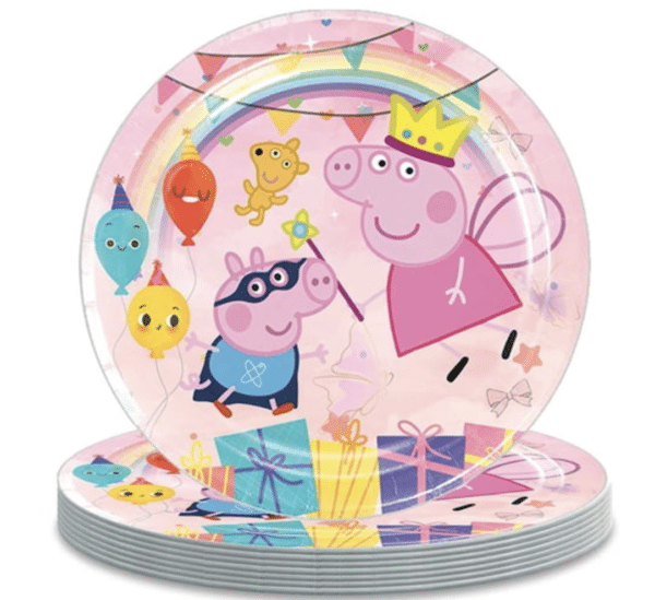 Парти чинии Пепа Пиг /Peppa Pig/ - 10 броя