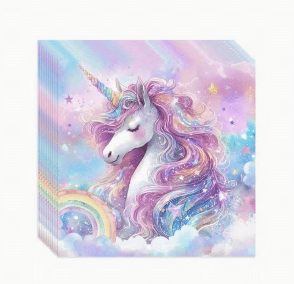 Парти салфетки Еднорог (Unicorn) - 20 броя